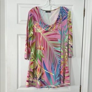 Tropical Multicolor Women's Tunic